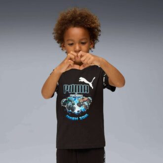 PUMA x HOT WHEELS™ MONSTER TRUCKS T-shirt med grafik för barn