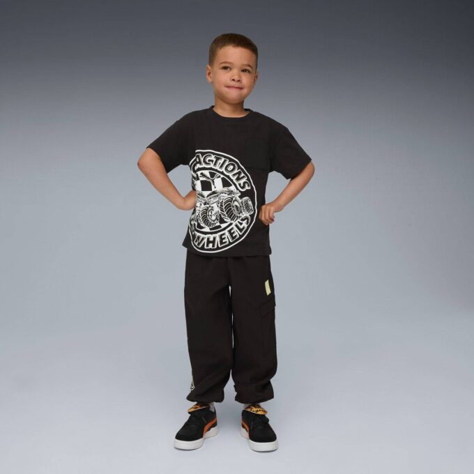 PUMA x HOT WHEELS™ MONSTER TRUCKS T-shirt med grafik för barn PUMA x HOT WHEELS™ MONSTER TRUCKS T-shirt med grafik för barn