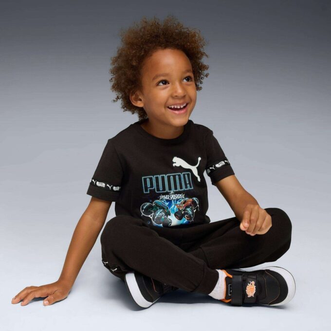 PUMA x HOT WHEELS™ MONSTER TRUCKS T-shirt med grafik för barn PUMA x HOT WHEELS™ MONSTER TRUCKS T-shirt med grafik för barn