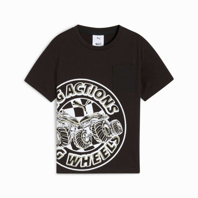 PUMA x HOT WHEELS™ MONSTER TRUCKS T-shirt med grafik för barn PUMA x HOT WHEELS™ MONSTER TRUCKS T-shirt med grafik för barn