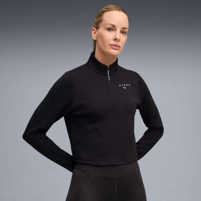 PUMA x HYROX Damtopp med dragkedja