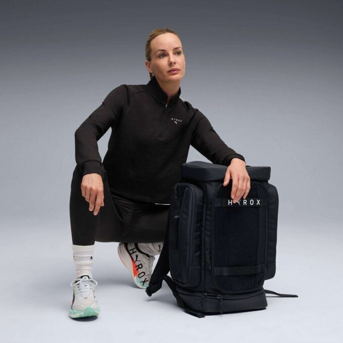 PUMA x HYROX Damtopp med dragkedja