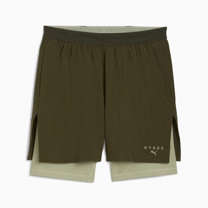 PUMA x HYROX Herr 2-i-1 Träningsshorts