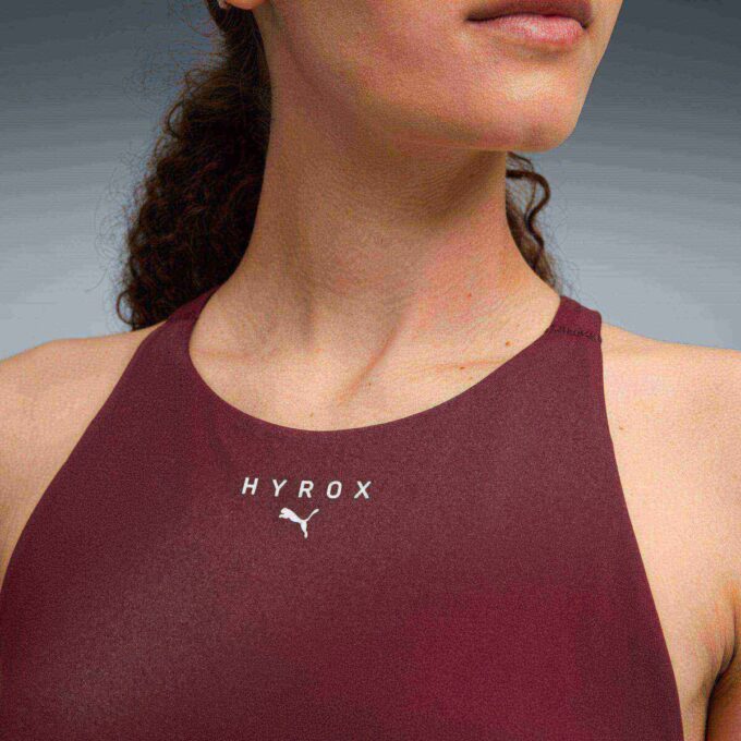 PUMA x HYROX Shapeluxe High Neck Dam Fukttransporterande, Medelhög Impact Sport-BH PUMA x HYROX Shapeluxe High Neck Dam Fukttransporterande, Medelhög Impact Sport-BH