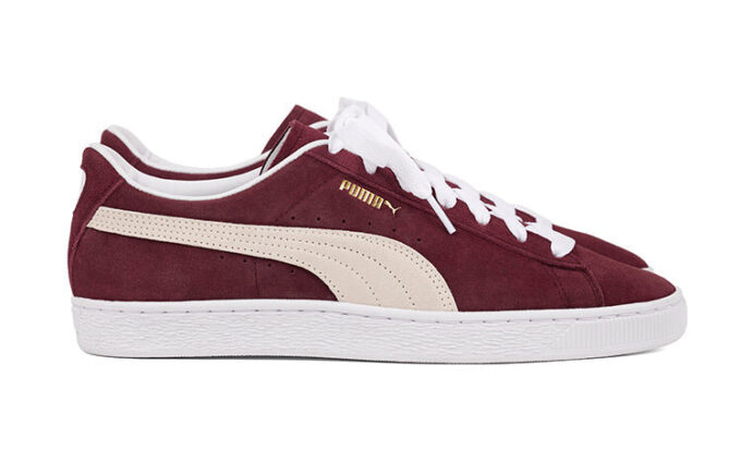 PUMA x JJJJound Mocka ”Vinröd”