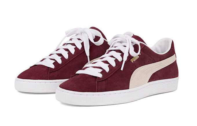 PUMA x JJJJound Mocka ”Vinröd”