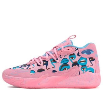 PUMA x Kid Super MB.03 ”Rosa Lila Team Ljusblå”