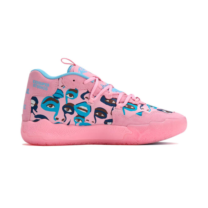 PUMA x Kid Super MB.03 ”Rosa Lila Team Ljusblå”