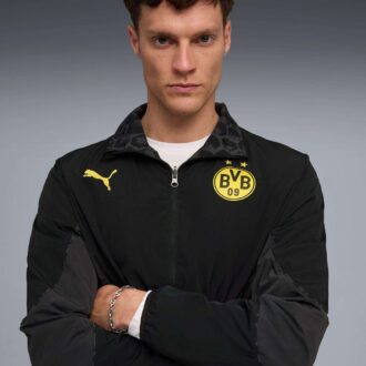 PUMA x KIDSUPER Borussia Dortmund Herr Vändbar Fotbollsvindjacka