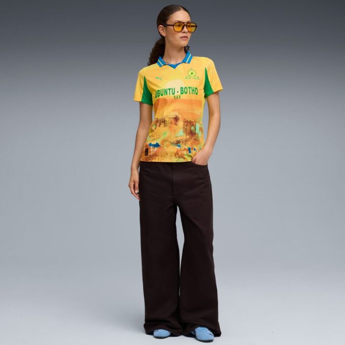 PUMA x KIDSUPER Mamelodi Sundowns Replica Dam Fotbollströja PUMA x KIDSUPER Mamelodi Sundowns Replica Dam Fotbollströja