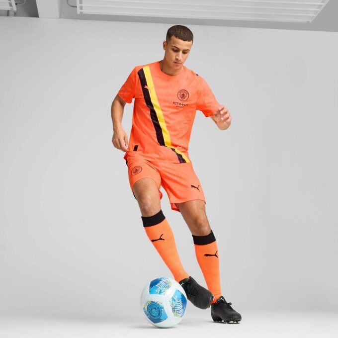 PUMA x KIDSUPER Manchester City Autentisk Herr Fotbollströja PUMA x KIDSUPER Manchester City Autentisk Herr Fotbollströja