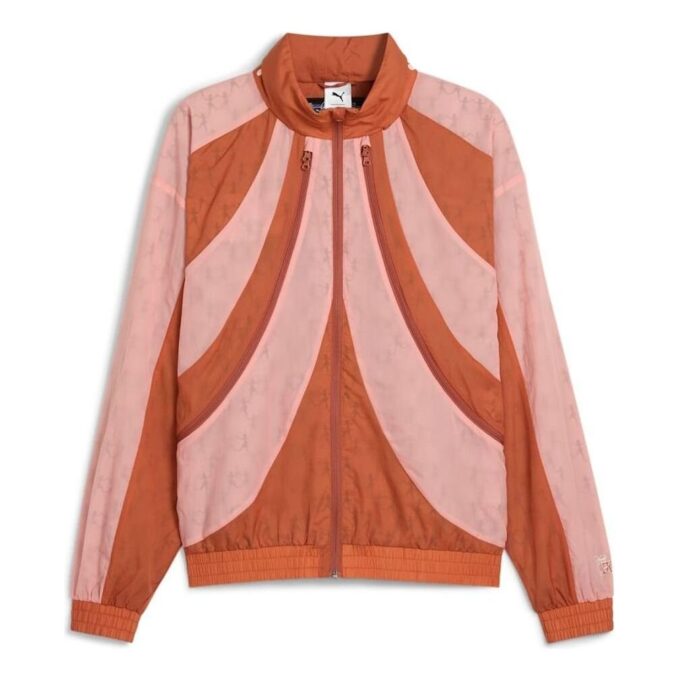 PUMA x KIDSUPER Relaxed-Fit Windbreaker Jacka ”Pink Fruit”