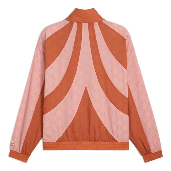 PUMA x KIDSUPER Relaxed-Fit Windbreaker Jacka ”Pink Fruit”