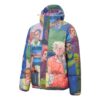 PUMA x Kidsuper Studio Tryckt Dunjacka ”Blå Röd Grön Lila”