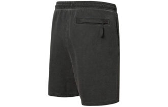 PUMA x Kidsuper Studios Crossover Logo Alfabet Broderad Distress Dragsko Sport Shorts Svarta