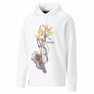 PUMA x KOCH Hoodie ”Vit Flerfärgad”