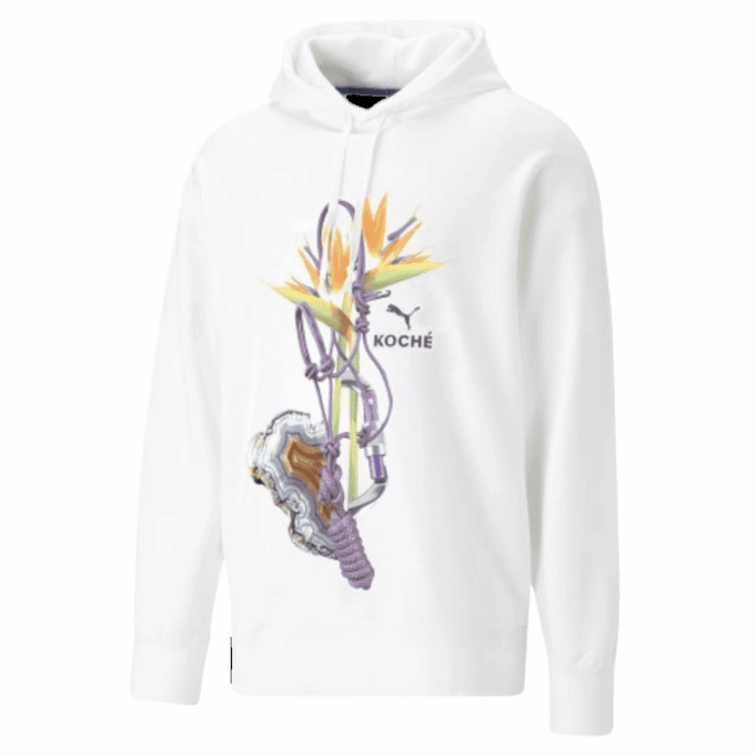 PUMA x KOCH Hoodie ”Vit Flerfärgad”