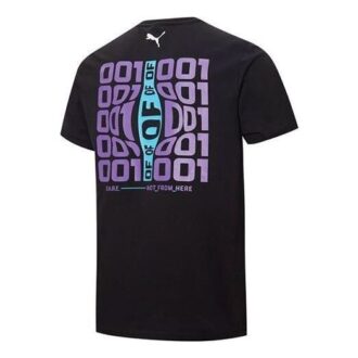 PUMA x LaMelo Ball Warp Drive Graphic T-shirt ”Svart”