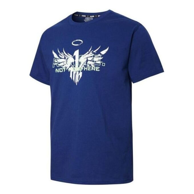 PUMA x LaMelo RARE Basket Tee ”Blå”