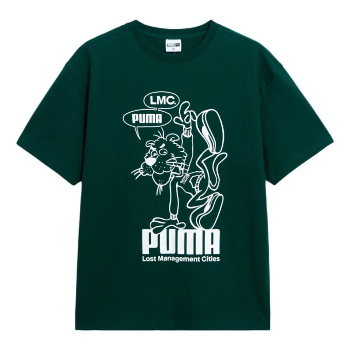PUMA x LMC Graphic T-shirt ”Varsity Green”