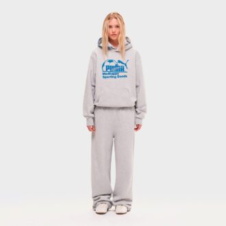 PUMA x MADHAPPY Fleecehuvtröja
