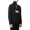 PUMA x Maison Kitsun Half Zip-tröja ”Svartvit”