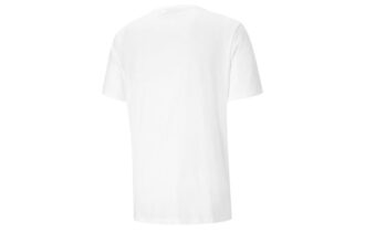 PUMA x Maison Kitsune Unisex Broderad Rund Hals Vit