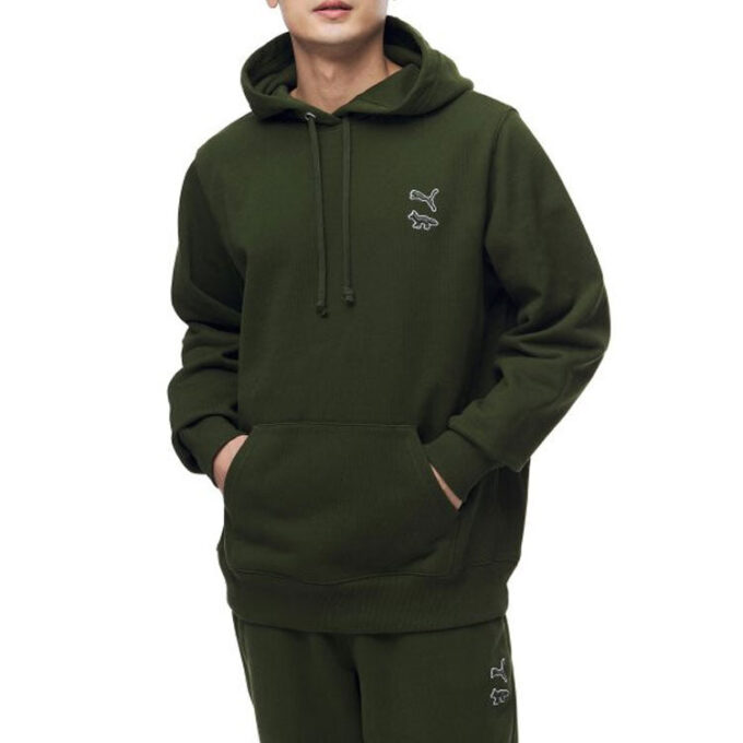 PUMA x Maison Kitsune Unisex Tryck Grön