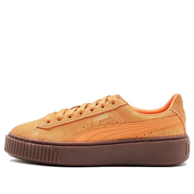 PUMA x Mardi Mercdi Suede Platform ”Orange Brun”