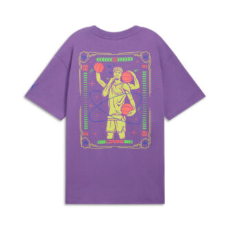 PUMA x Melo Spark basket-T-shirt ”Lila”