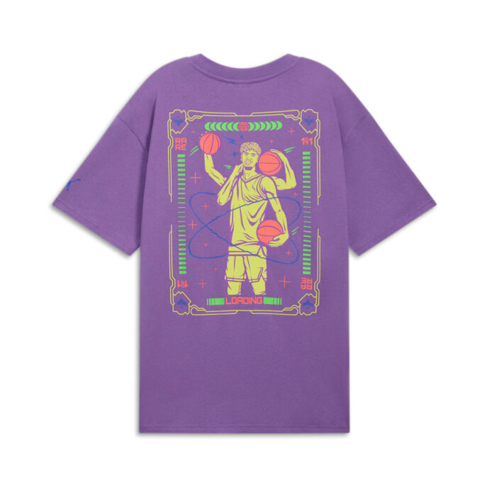 PUMA x Melo Spark basket-T-shirt ”Lila”