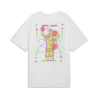 PUMA x Melo Spark basket-T-shirt ”Vit”