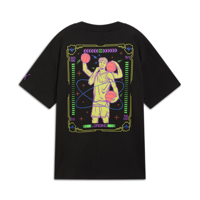 PUMA x MELO SPARK Basketboll T-shirt ”Svart”