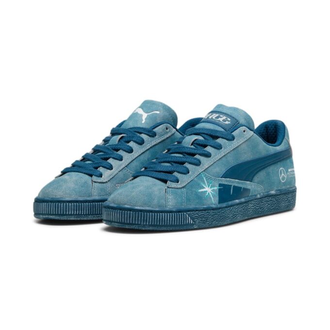 PUMA x Mercedes-AMG Petronas F1 Suede T-shirt ”Crews Go Summer”