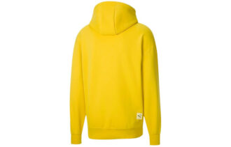 PUMA x Michael Lau Hoodie med omvänd grafik ”Gul”