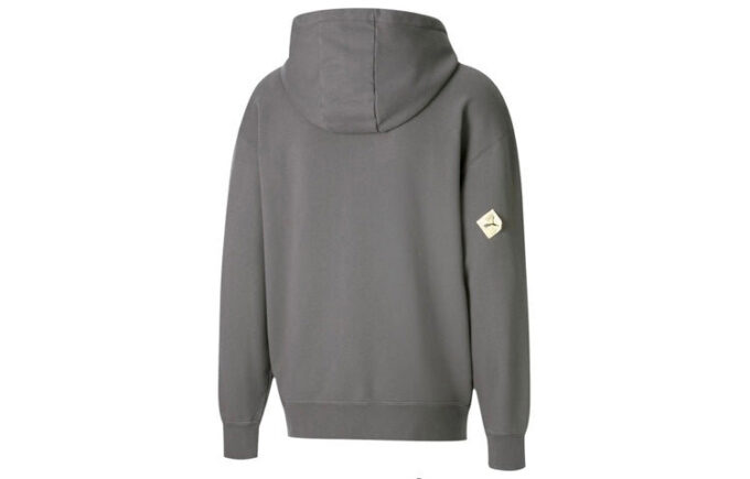 PUMA x Michael Lau Too Big Graphic Hoodie ”Grå”