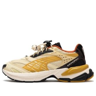 PUMA x Monopoly Staffonly Sneakers ”Beige Gul Svart”