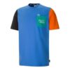 PUMA x Mr Doodle Crossover Casual Sports Rund Hals Kortärmad Blå