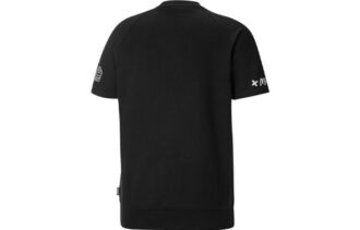 PUMA x Mr.Doodle T-shirt med skjortärm och rund hals ”Svartvit”