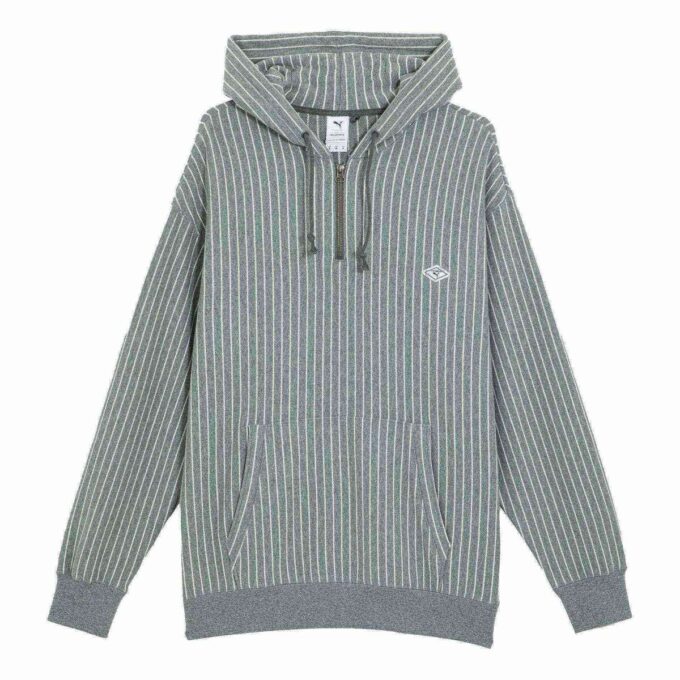 PUMA x Nanamica Randig Hoodie ”Grå”