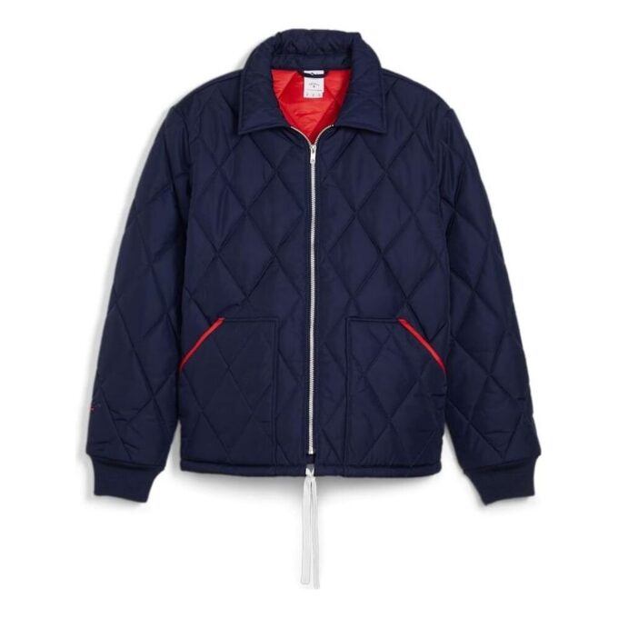 PUMA x Noah Quiltad Jacka ”Marinblå”