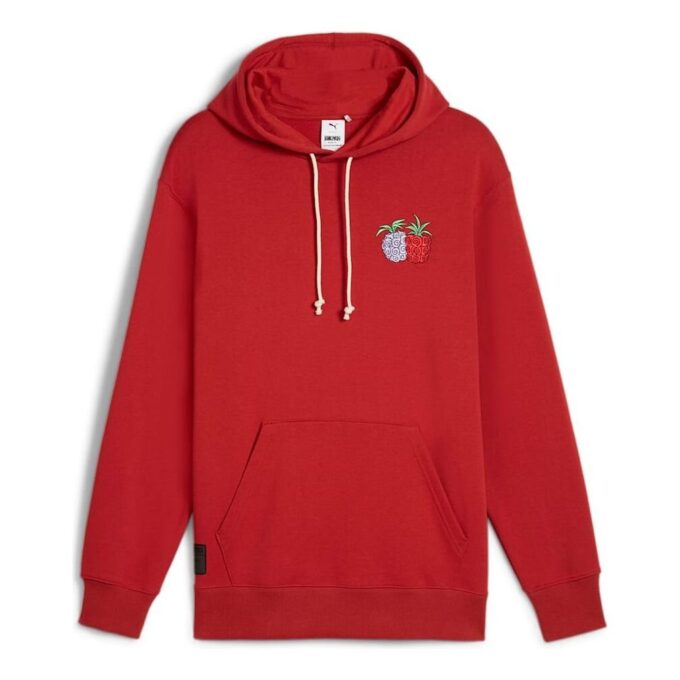 PUMA x ONE PIECE Graphic Hoodie ”Röd”