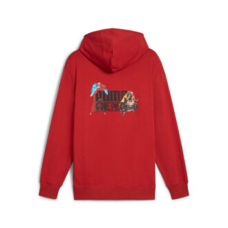 PUMA x ONE PIECE Graphic Hoodie ”Röd”