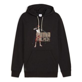 PUMA x ONE PIECE Graphic Hoodie ”Svart”