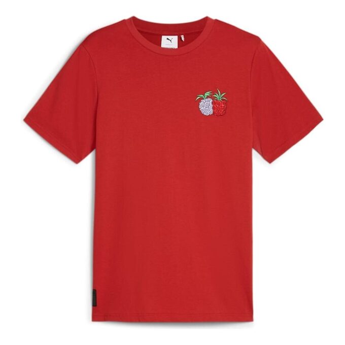 PUMA x ONE PIECE Graphic T-shirt ”Club Red”