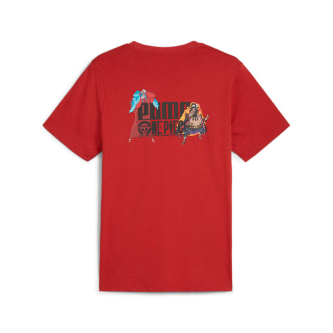 PUMA x ONE PIECE Graphic T-shirt ”Club Red”