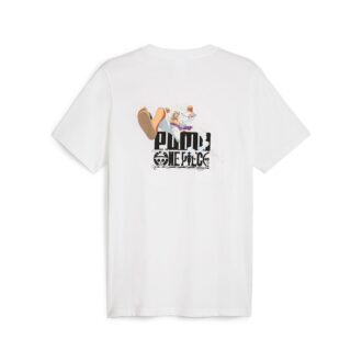 PUMA x ONE PIECE Graphic T-shirt ”Vit”