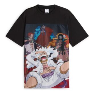 PUMA x ONE PIECE Heltryckt T-shirt ”Svart”