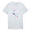 PUMA x PlayStation Graphic T-shirt ”Silver Mist”