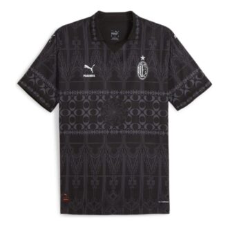 PUMA x PLEASURES AC Milan Autentisk Fotbollströja ”Svart”